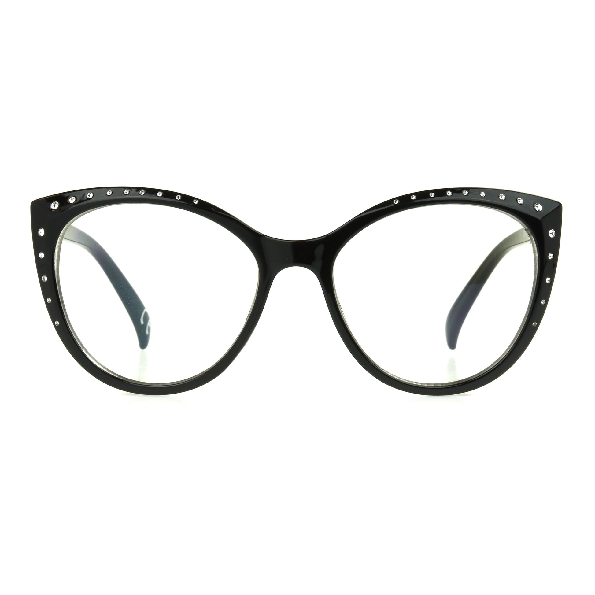 Quin Black Kids Blue Light Glasses - Reader - Unmagnified - Black - Variant Link