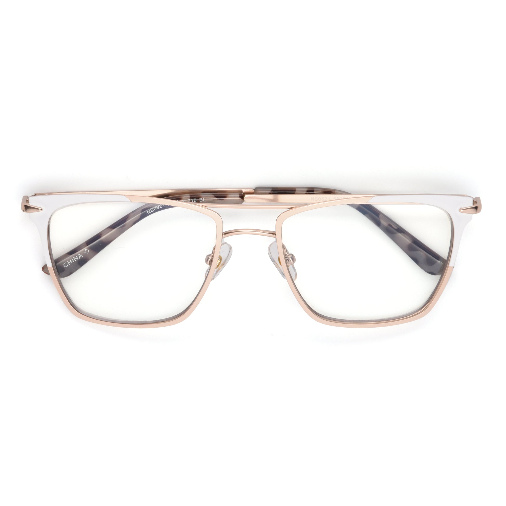 Hong Kong Blue Light Glasses - Blue Light Reader - Unmagnified - Gold - Variant Link