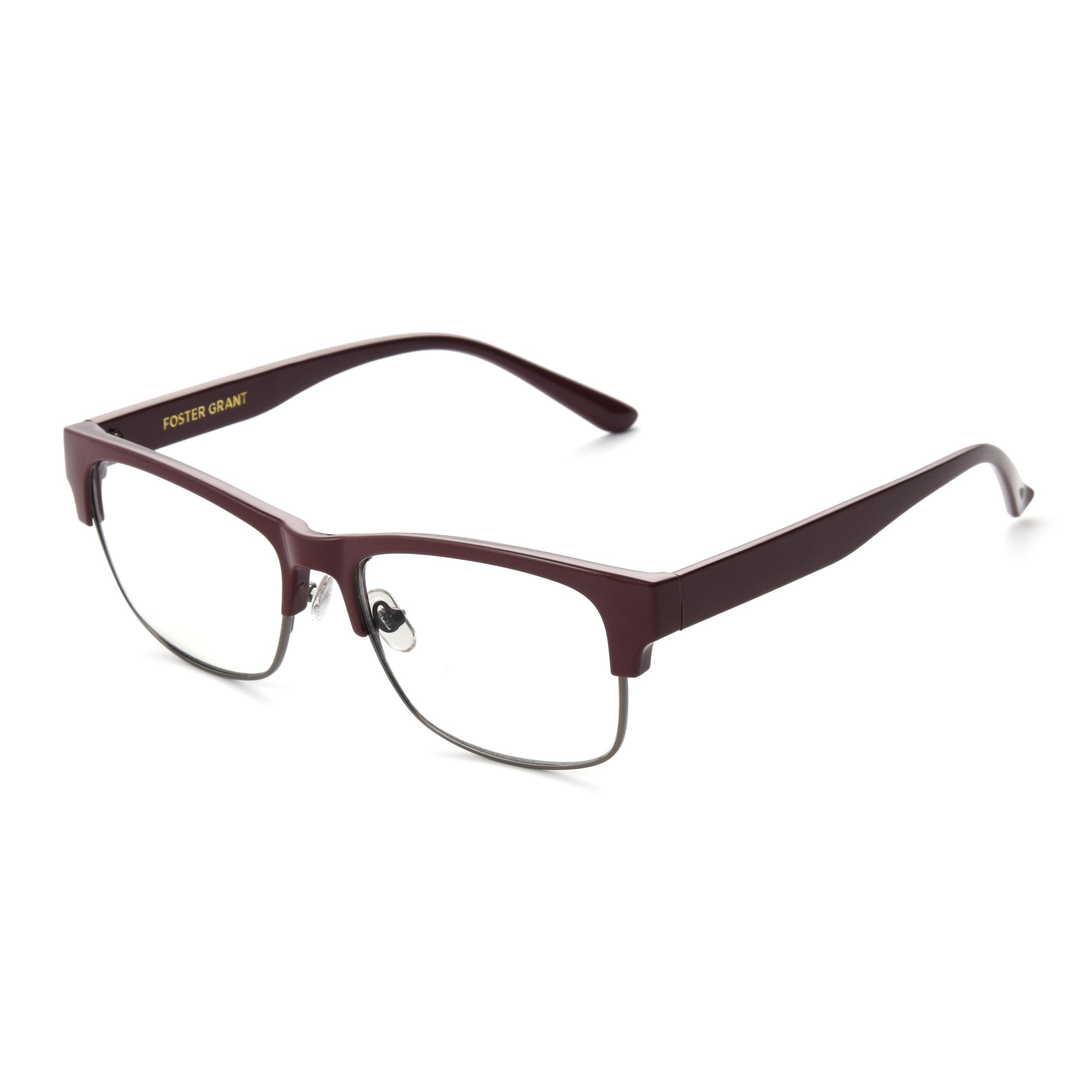 Stamford Blue Light Glasses - Blue Light Reader - Unmagnified - Red - Variant Link