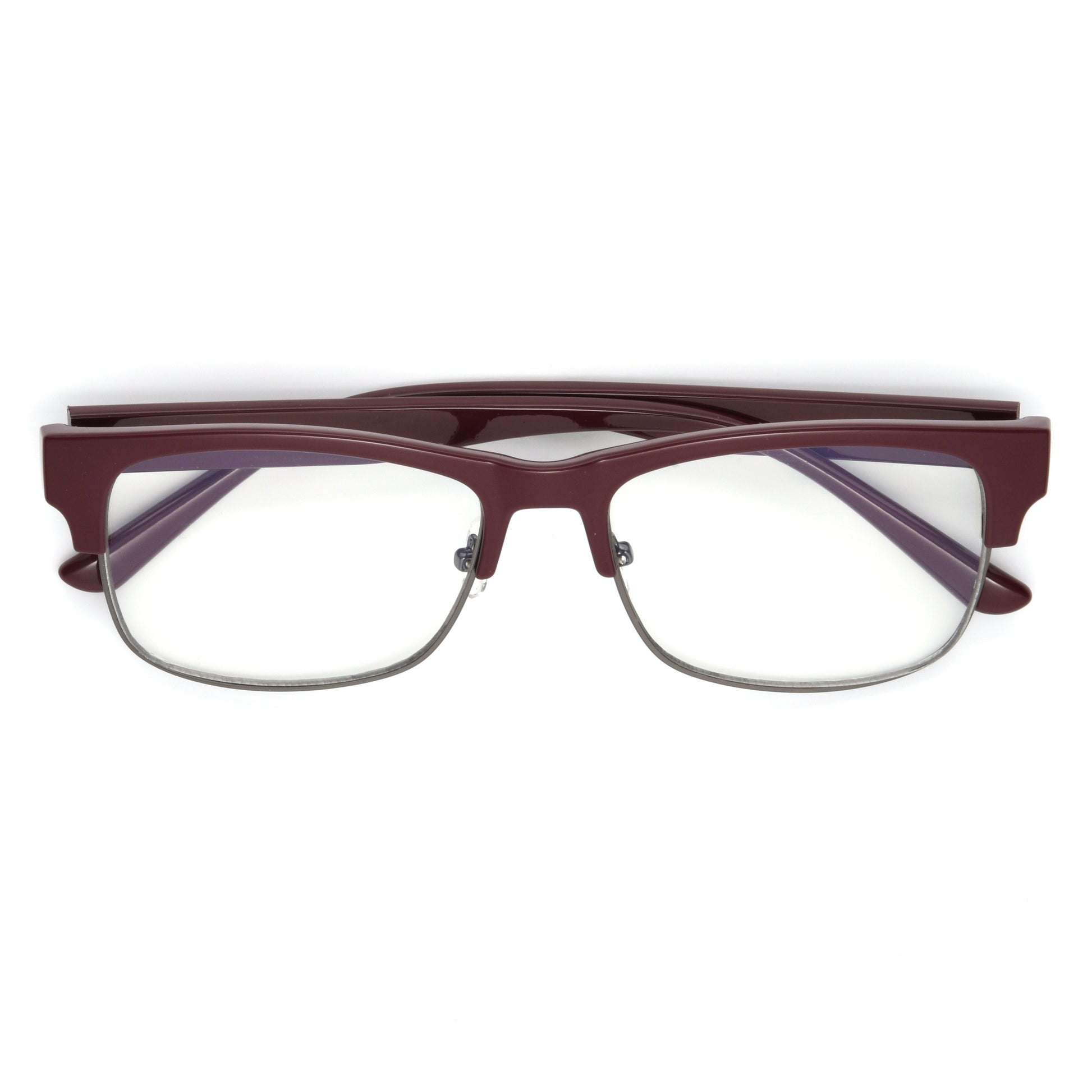 Stamford Blue Light Glasses - Blue Light Reader - Unmagnified - Red - Variant Link