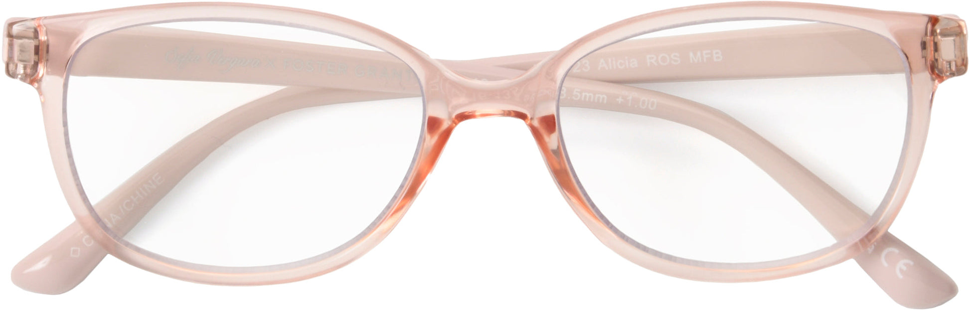 Alicia Multi Focus™ Blue - Blue Light Reader - Multifocal - Brown/Lilac - Variant Link