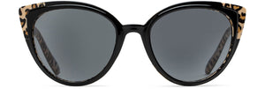 Bifocal / 1.75 / Black/Leopard