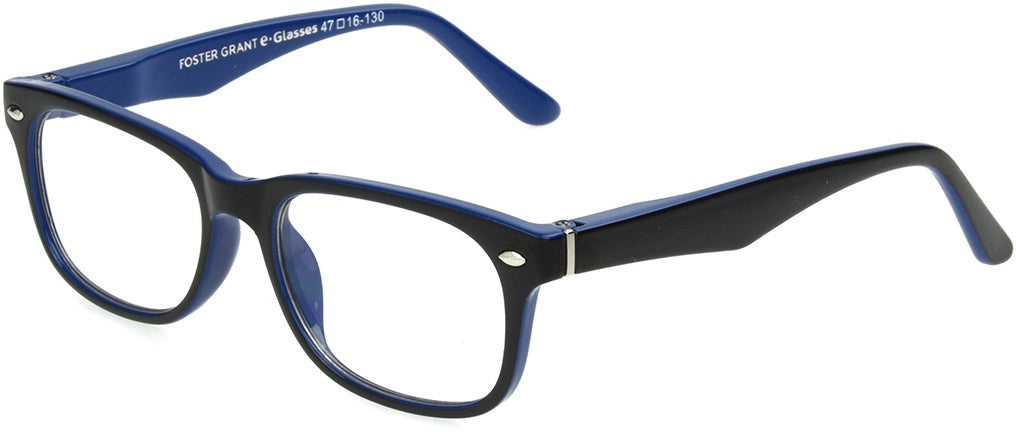 Blue Light e.Glasses Kid's Billy Black/Blue