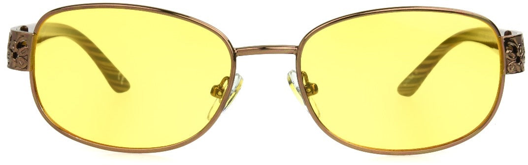 Yellow Foster Grant Sunday Drive Sunglasses Sunday Driver Night