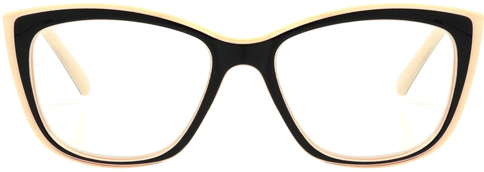 Gloria Multi Focus™ Blue - Blue Light Reader - Multifocal - Black/Tan - Variant Link