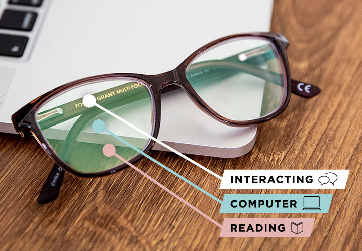Troy - Reader - Multifocal - Black/Grey - Variant Link