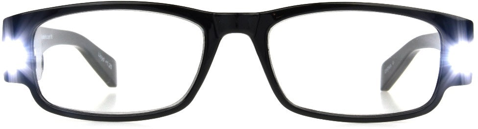 Lloyd Lighted Reading Glasses -  - Fully Magnified - Black - Variant Link