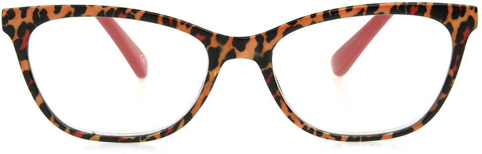 Teresa Multi Focus™ Blue - Blue Light Reader - Multifocal - Black/Red - Variant Link