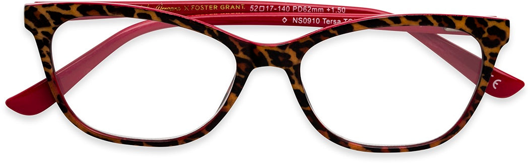 Teresa Multi Focus™ Blue - Blue Light Reader - Multifocal - Black/Red - Variant Link