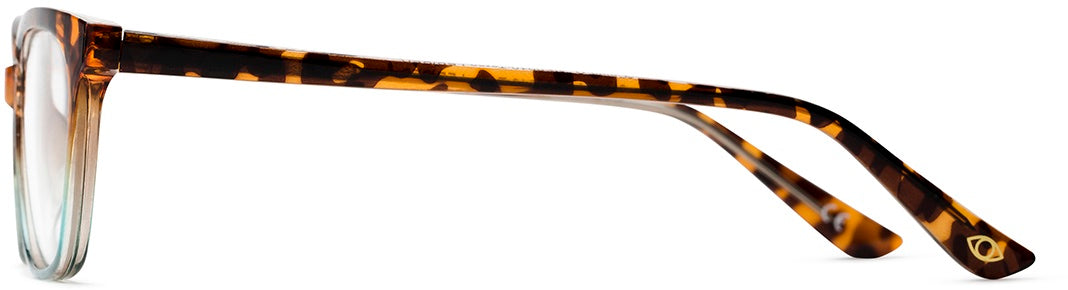 Teresa Multi Focus™ Blue - Blue Light Reader - Multifocal - Black/Red - Variant Link