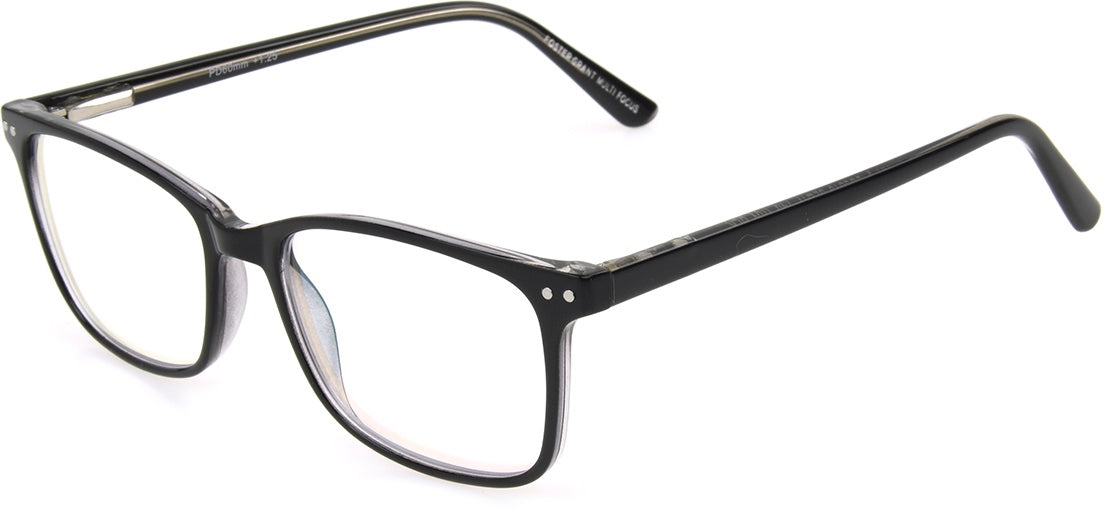 Troy - Reader - Multifocal - Black/Grey - Variant Link