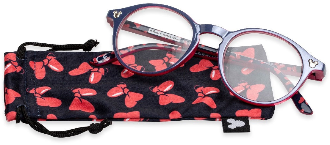 Wonder - Reader - Fully Magnified - Navy Blue/ Red Minnie Mouse Print - Variant Link