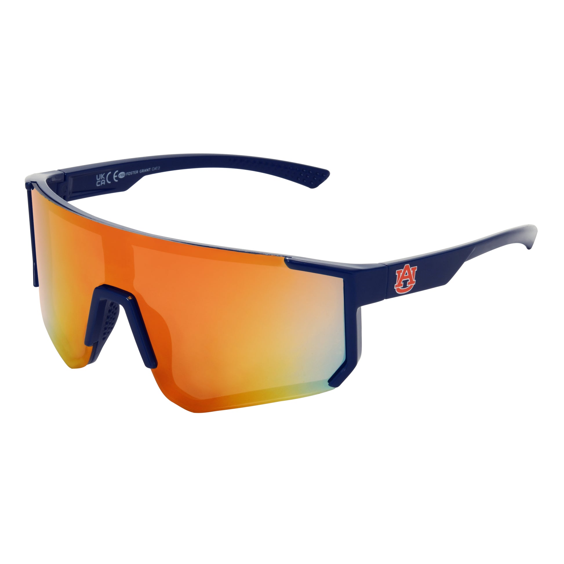 Auburn Tigers Shield - Sun - Unmagnified - Blue - Variant Link