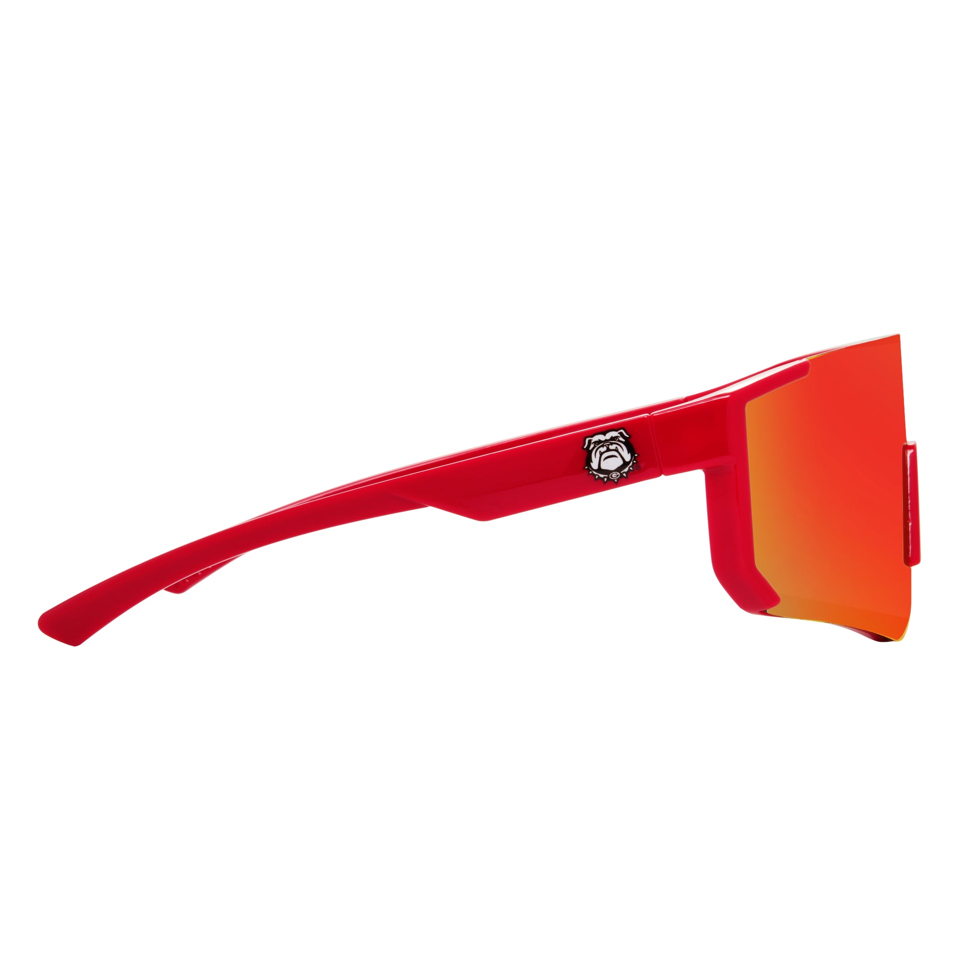 Georgia Bulldogs Shield - Sun - Unmagnified - Red - Variant Link