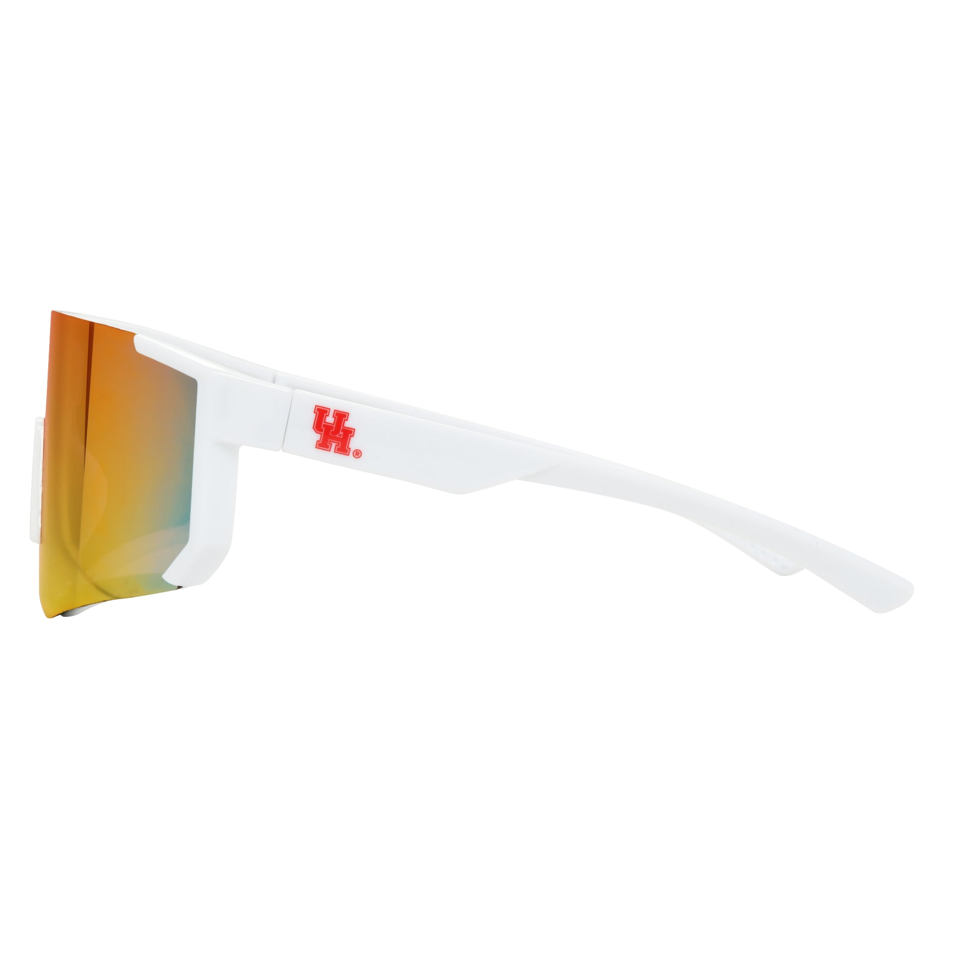 Houston Cougars Shield - Sun - Unmagnified - White - Variant Link