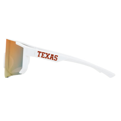 Texas Longhorns Shield - Sun - Unmagnified - White - Variant Link