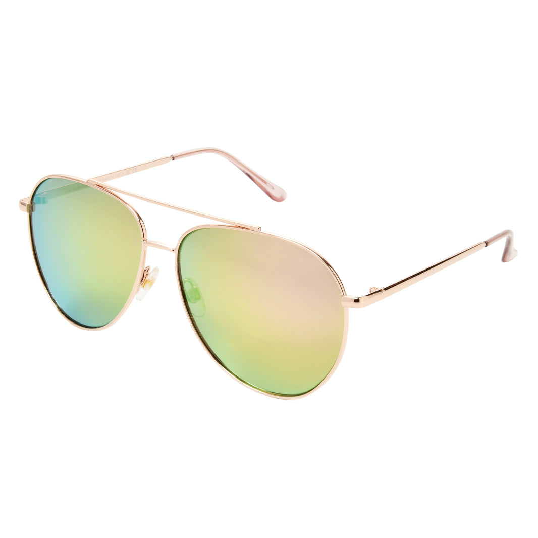 Visit Sun Vibing Rose Gold Sunglasses - Image 1