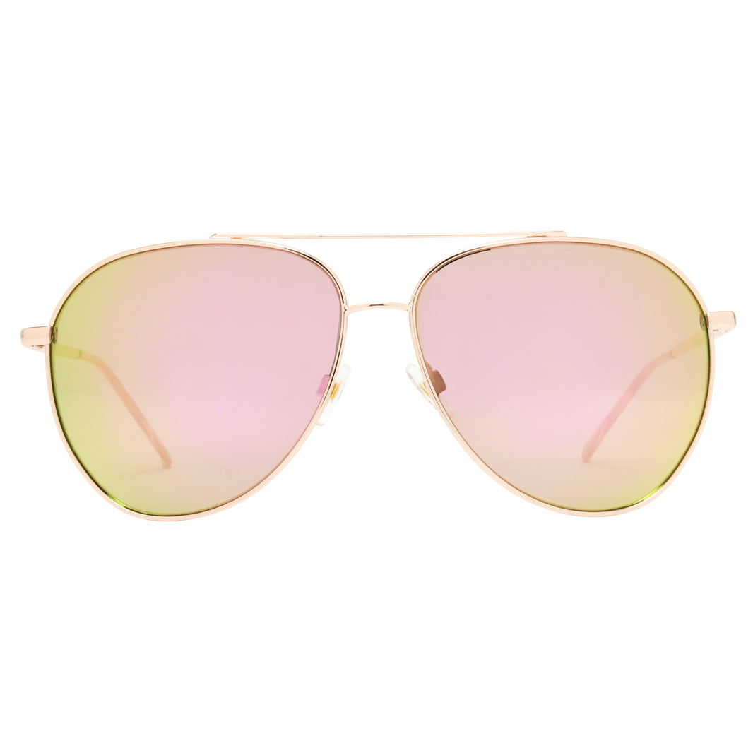 Visit Sun Vibing Rose Gold Sunglasses - Image 2