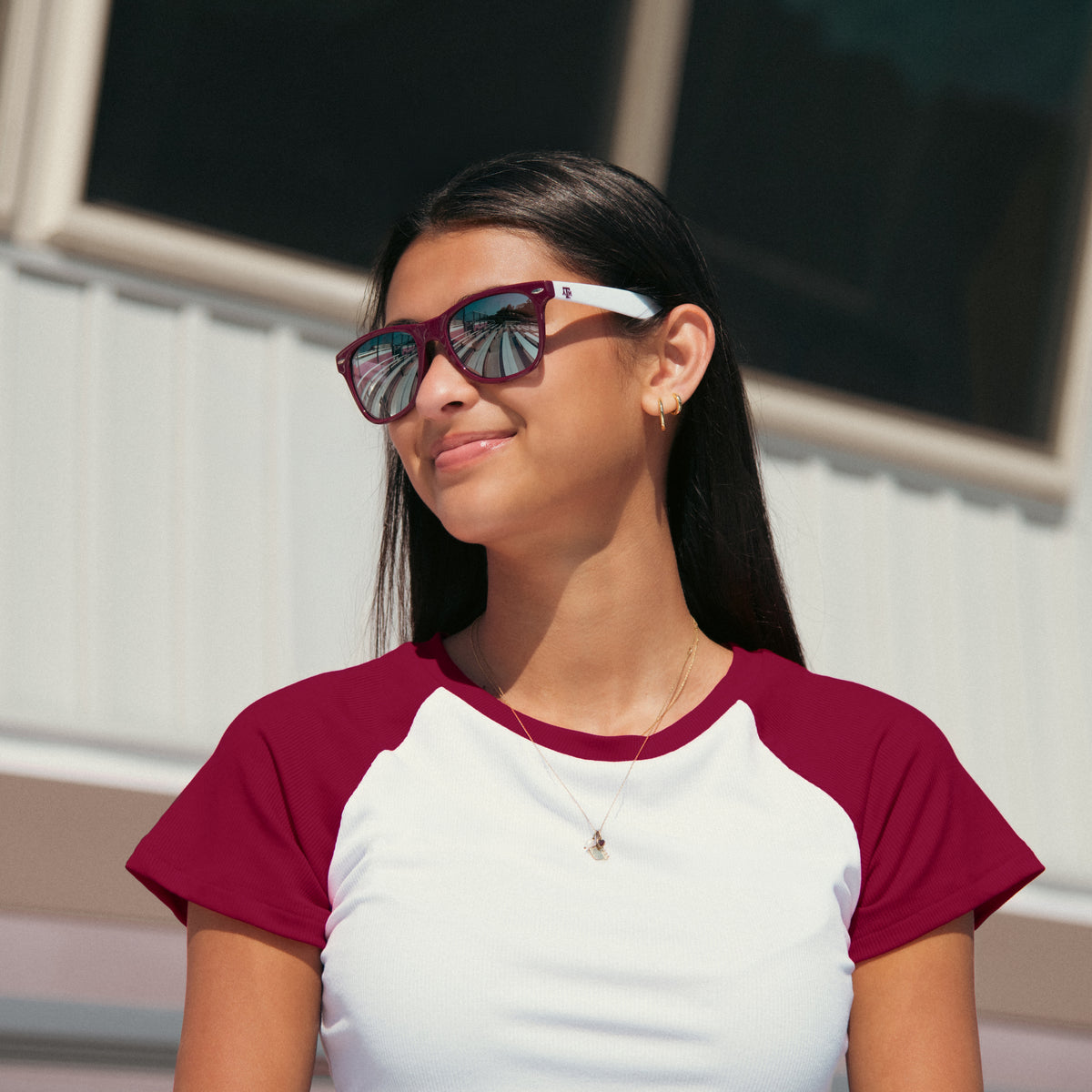 Texas A&M Aggies Way - Sun - Unmagnified - Burgundy/White - Variant Link