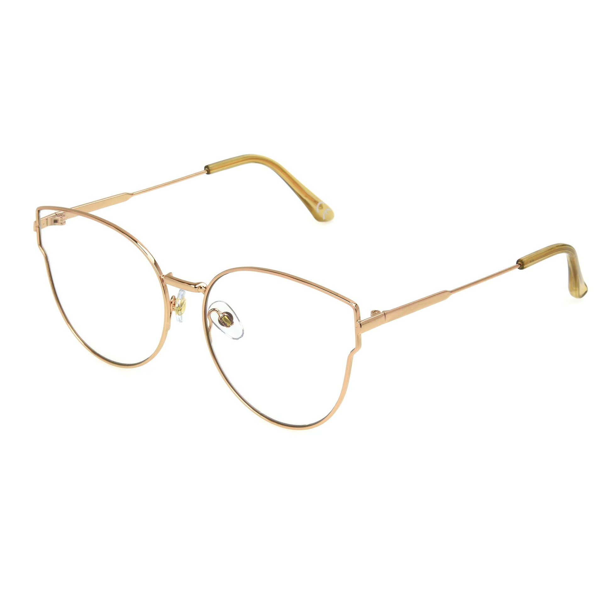 Renae - Reading Glasses - Unmagnified - Gold - Variant Link