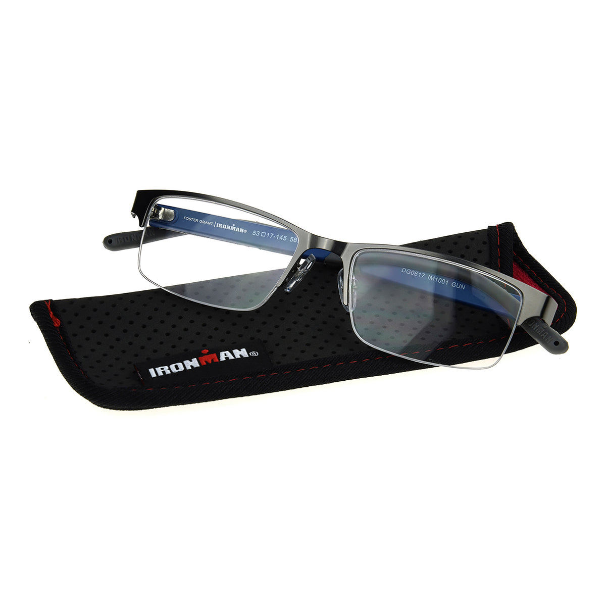 IRONMAN® IM1001 - Reader - Fully Magnified - Gunmetal | Foster Grant