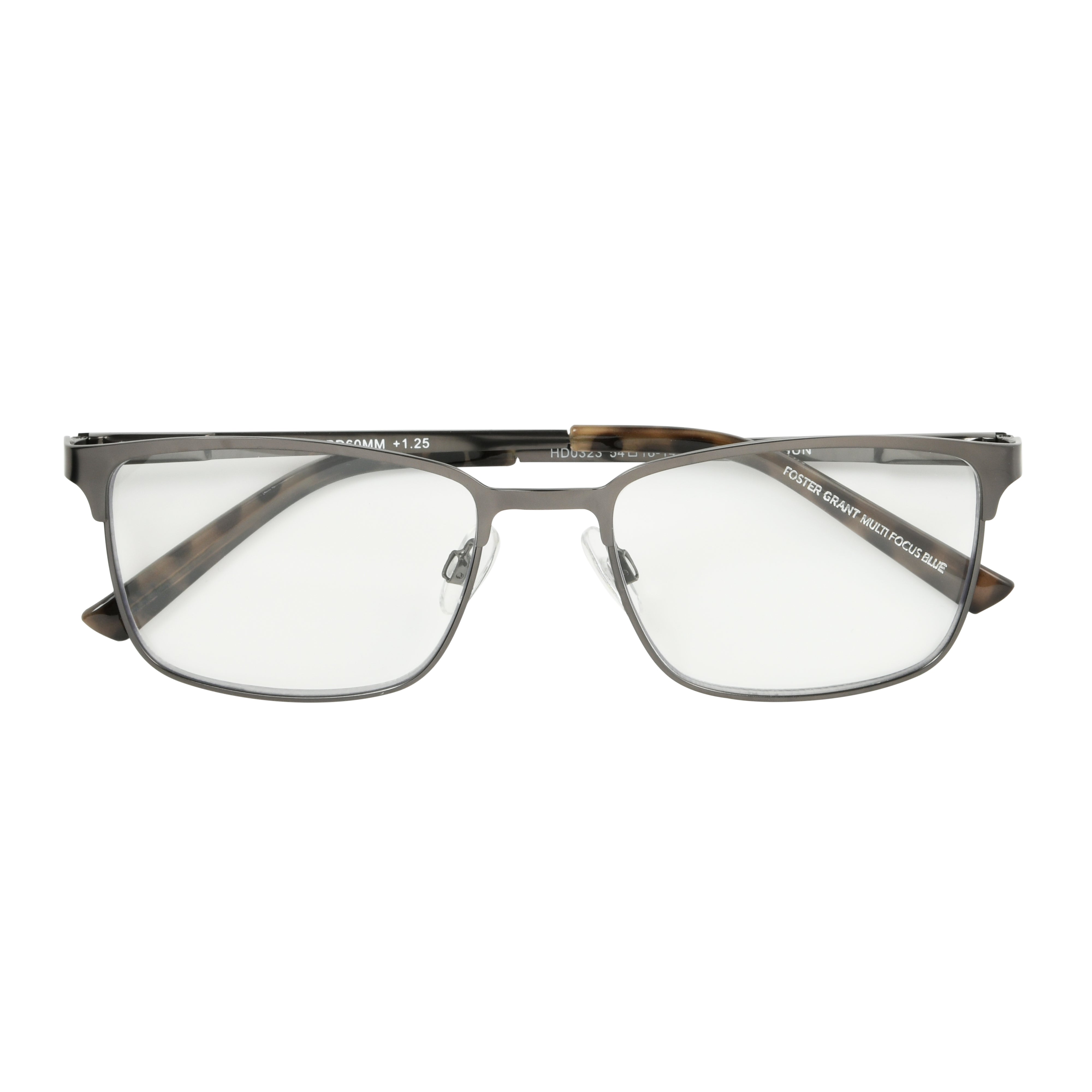Braydon Blue Light - - Multifocal - Gunmetal | Foster Grant