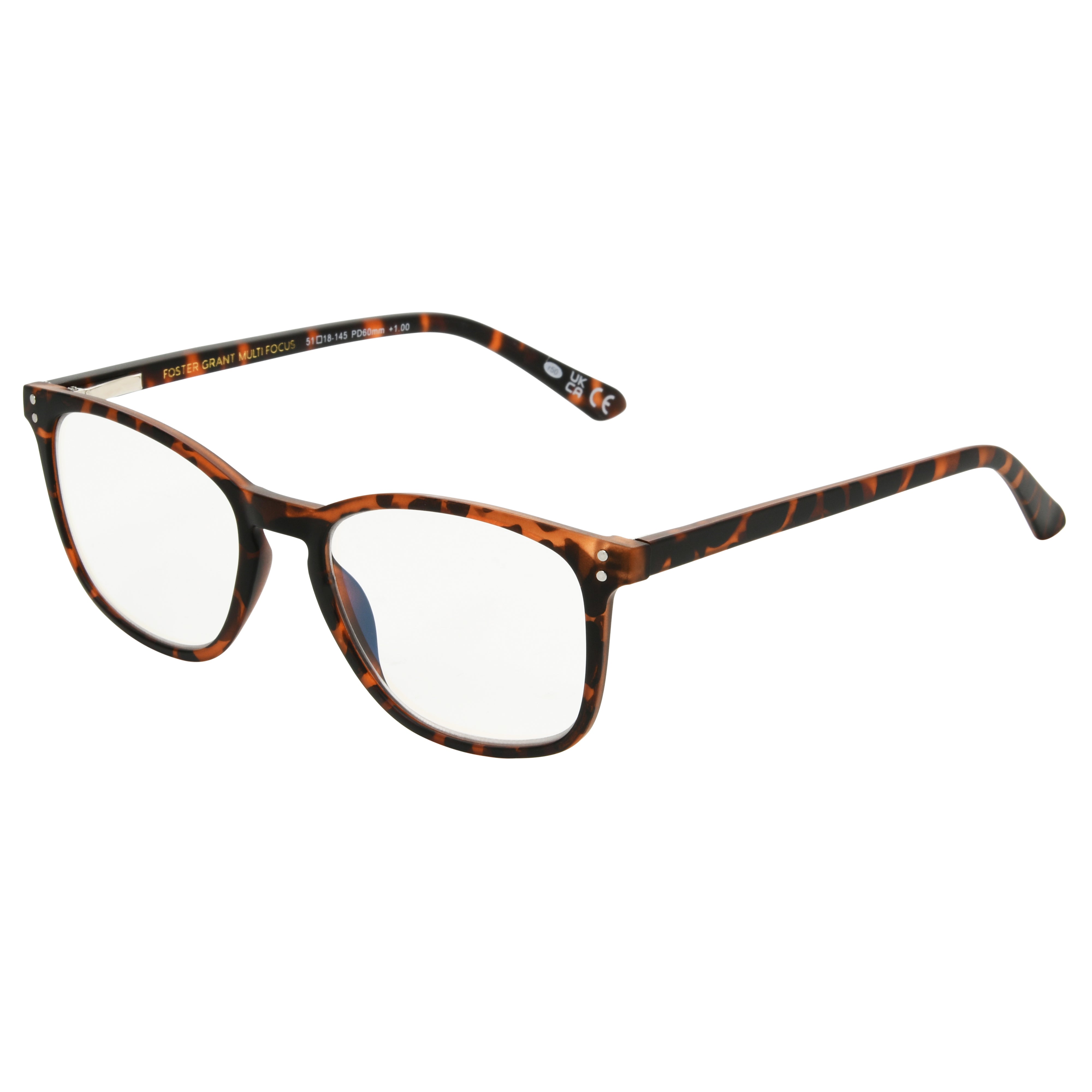 Camden - Reader - Multifocal - Tortoise | Foster Grant