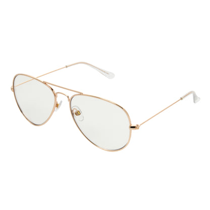 Farrah Pop of Power® Bifocal Style Blue Light Readers - Reader - Gold -  - Variant Link