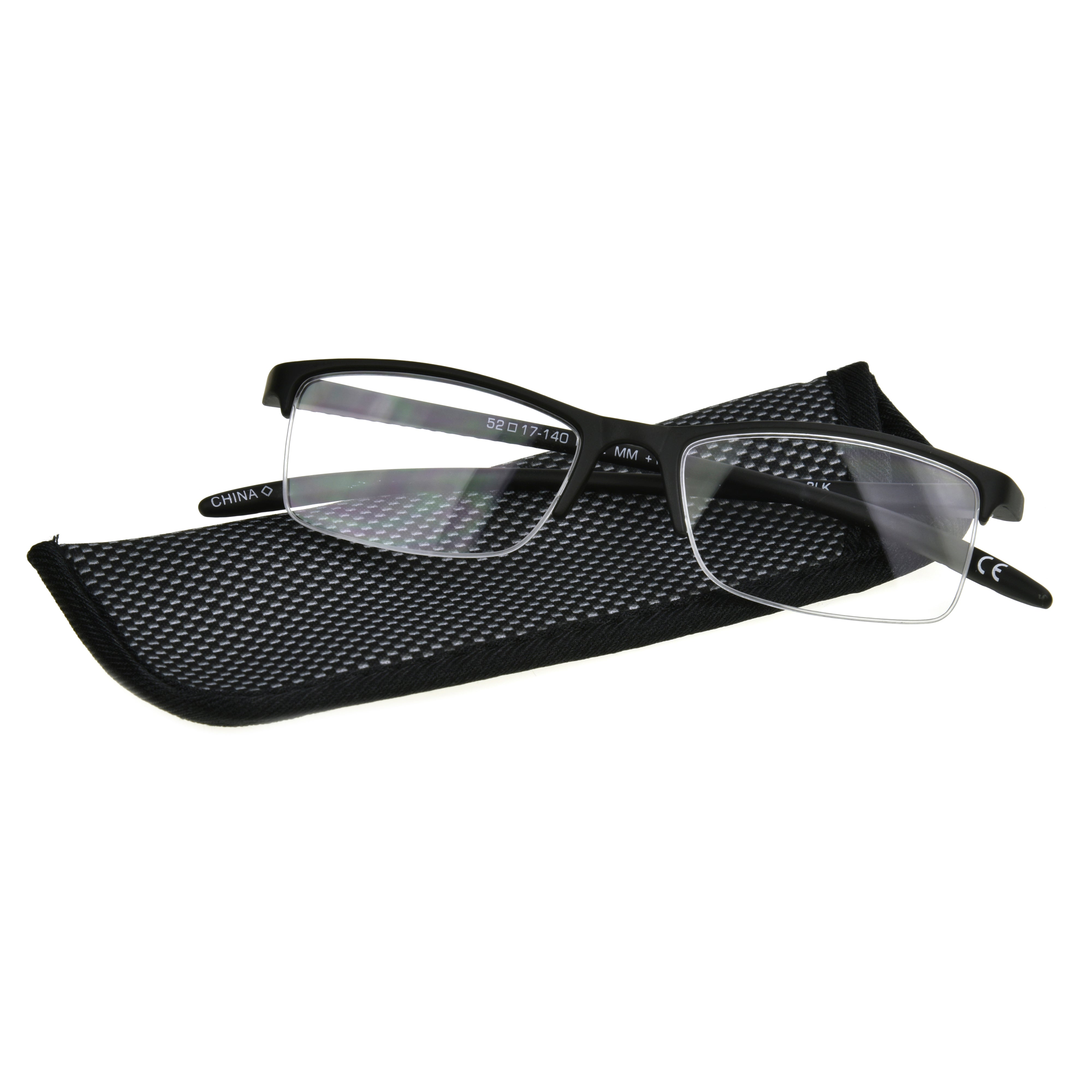 Paolo - Reader - Fully Magnified - Black | Foster Grant