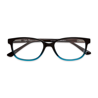 Alicia Multi Focus™ Blue - Blue Light Reader - Multifocal - Brown/Lilac - Variant Link