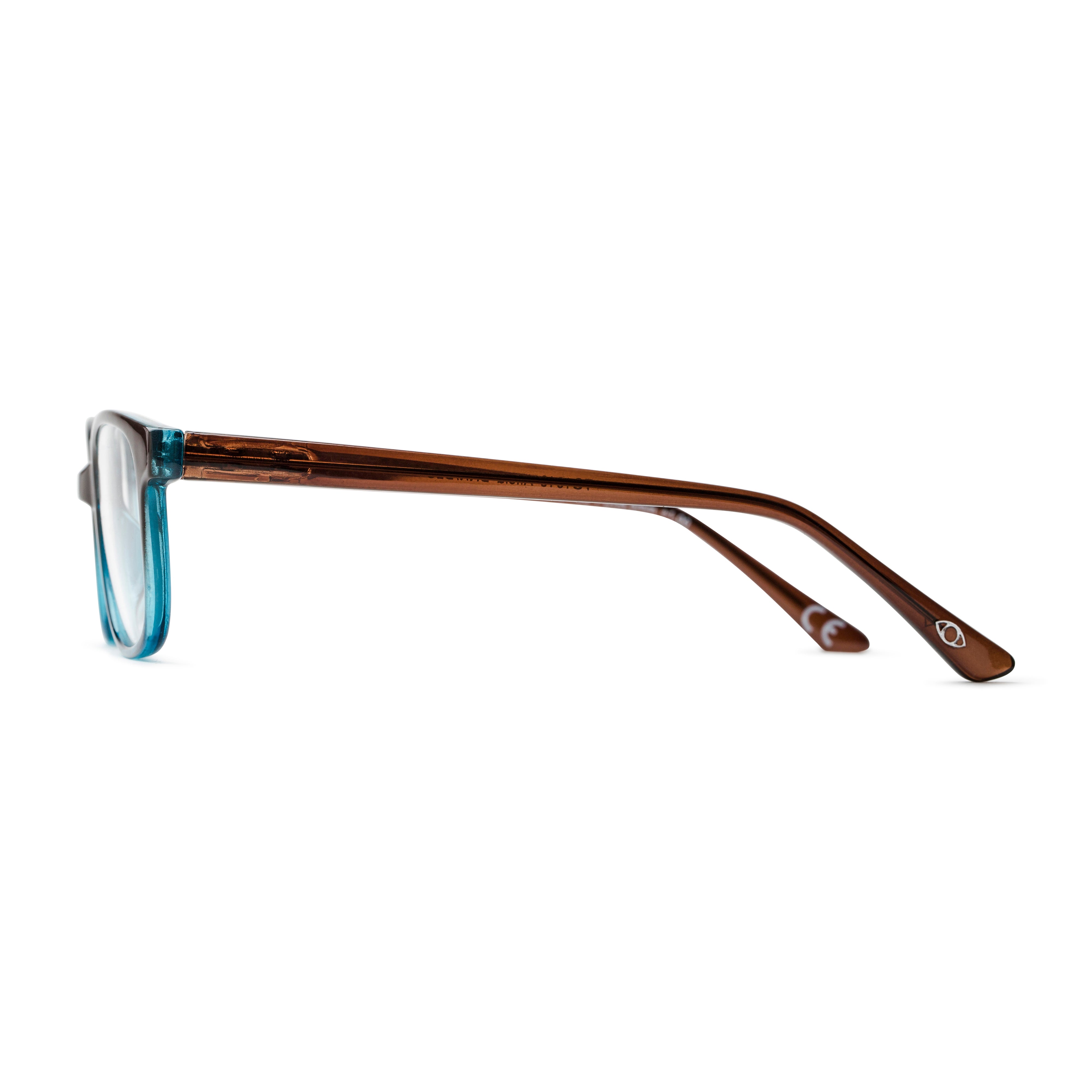 Alicia Multi Focus™ Blue Light - Reader - Multifocal - Brown/Lilac
