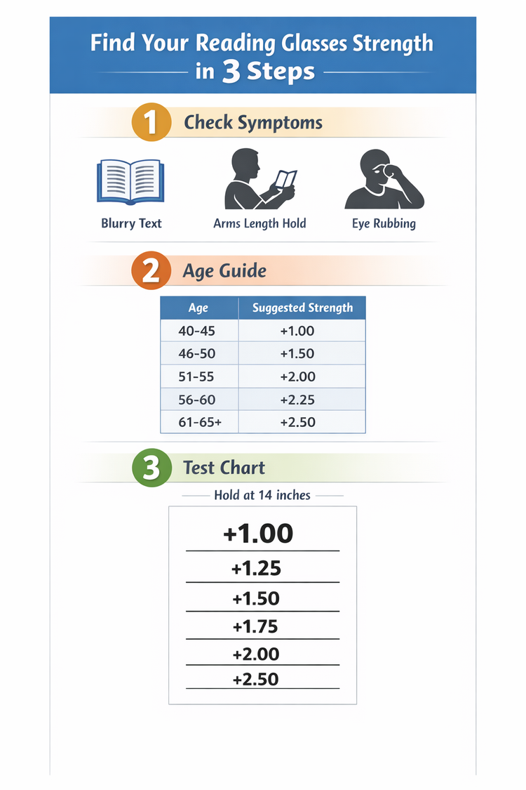 Find Your Reading Glasses Strength Foster Grant