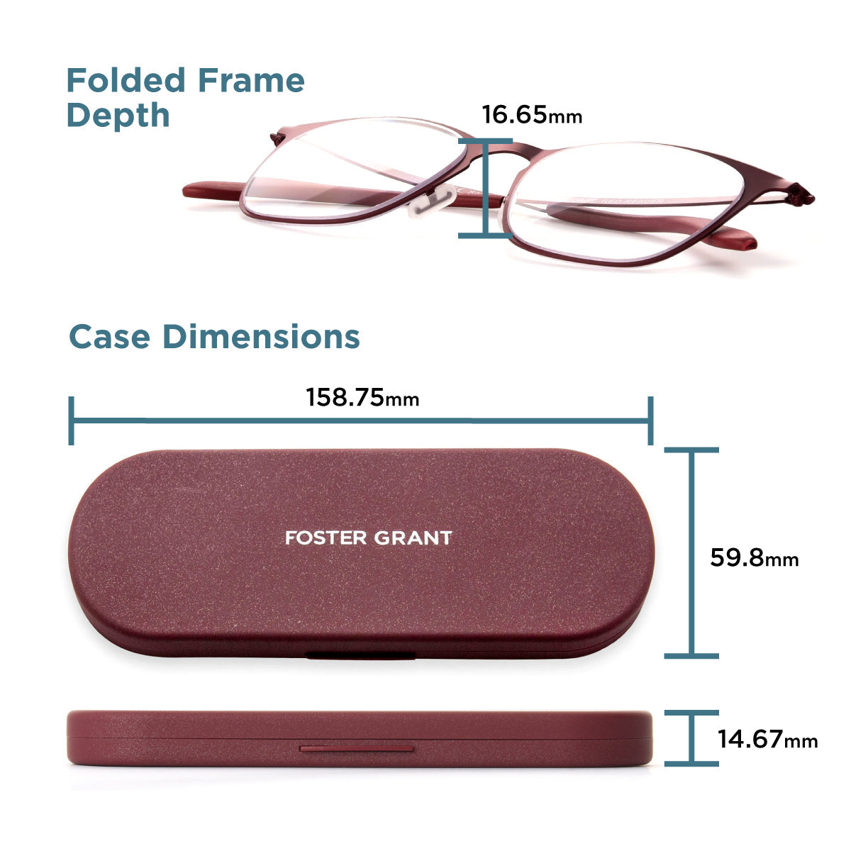 The Liam Super Flat Blue Light Glasses by Foster Grant®