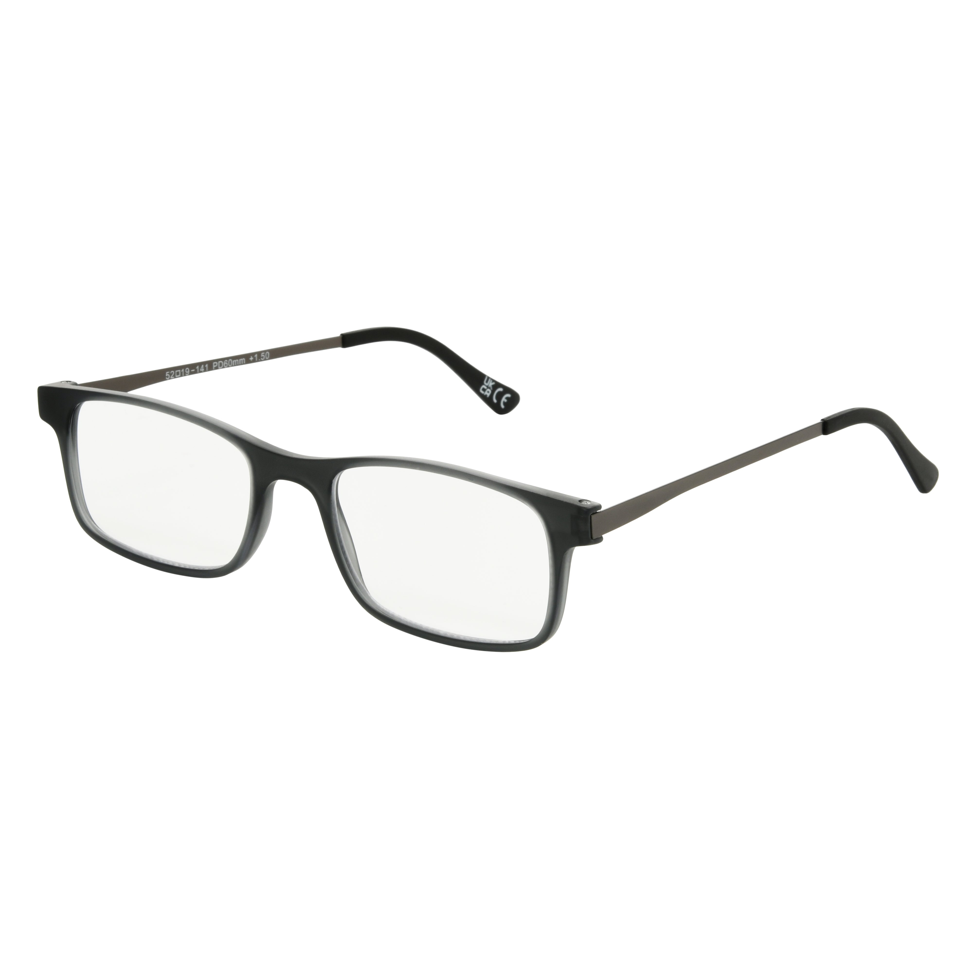 グランドファーザー Innovator - Reader - Fully Magnified - Grey | Foster Grant