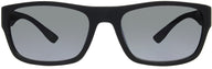 Foster Grant Square Black Unmagnified Sunglasses